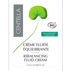 Echantillon Crème Fluide équilibrante Bio Végan équitable - Centella
